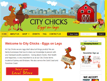 Tablet Screenshot of citychicks.com.au